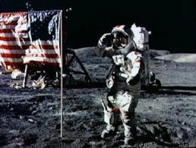 NASAs first moon landing