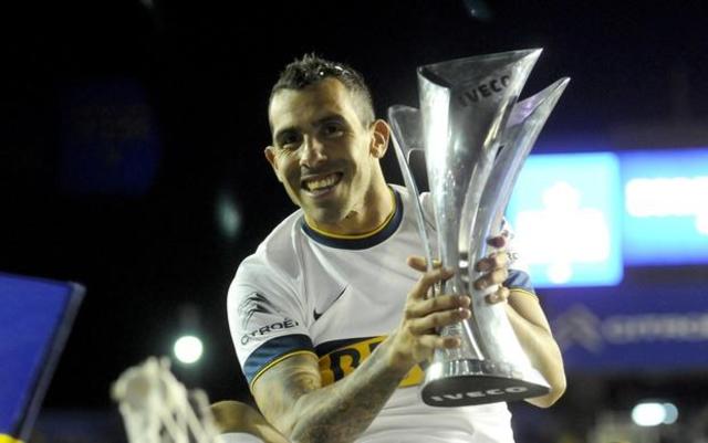 Campeón con Boca Juniors