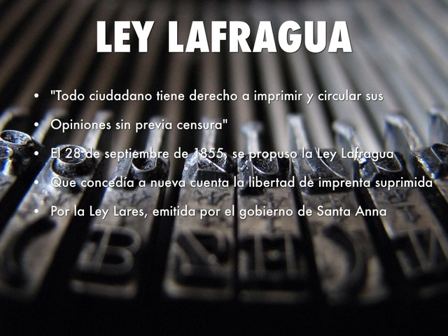 Ley Lafragua