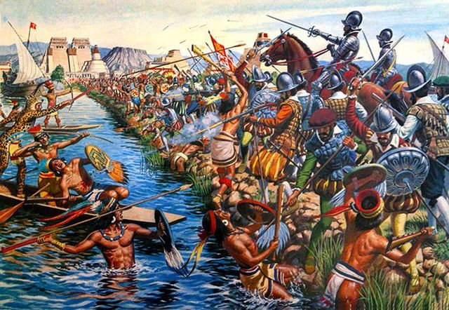 Tenochtitlan goes down