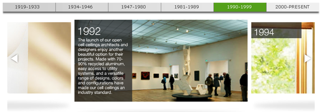 H&D launched the open cell ceiling architects and designers enjoy another beautiful option for their projects.