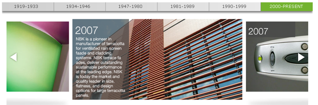 The other company, NBK is a pioneer in manufacturer terracotta for ventiled rain screen faade and cladding.