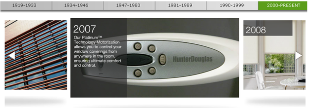 Platinium Technology Motorization allows to control your windows covering from anywhere in the room.