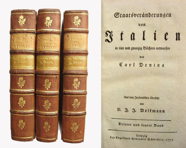D. J. J. Volkmann, Historisch-kritische Nachrichten von Italien
