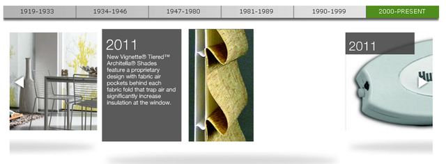 New Vignette Tiered Architella Shades.