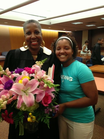 "THE GREATEST WOMAN IN THE WORLD", Judge Porter- mentor