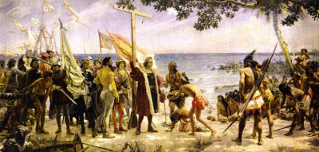 Llegada a Guanahani (San Salvador)