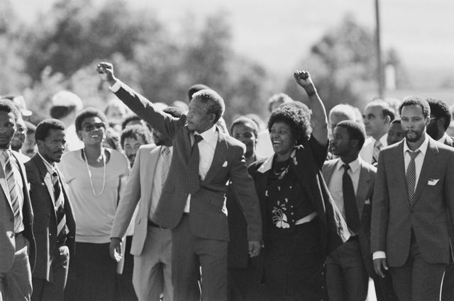Mandela por fin libre