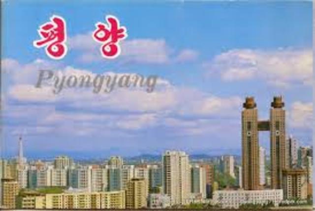 US reaches Pyongyang