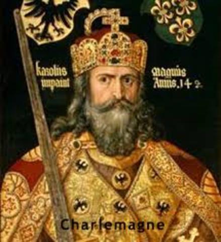 Charlemagne First Holy Roman Emperor