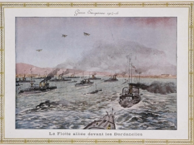 The Dardanelles Campaign begins.