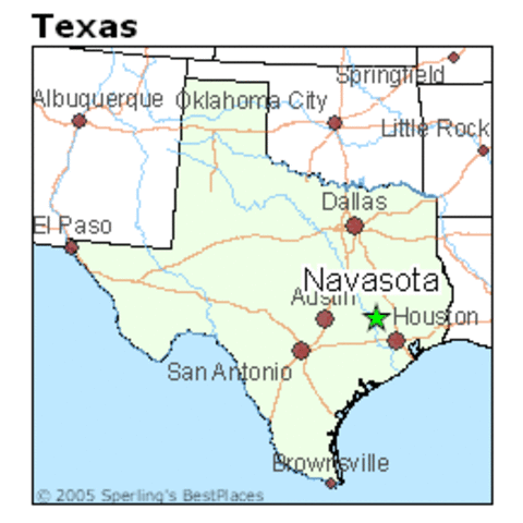 moved to navasota