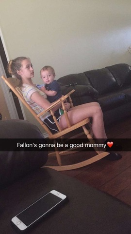 First time babysitting my newest baby cousin