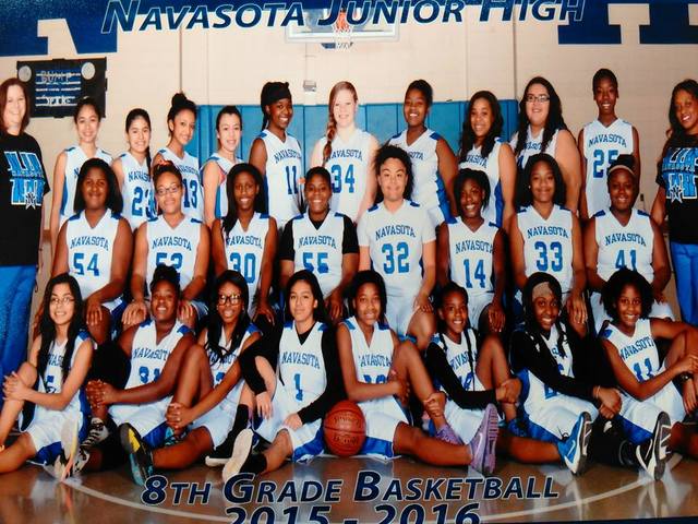My 8th grade basketball team