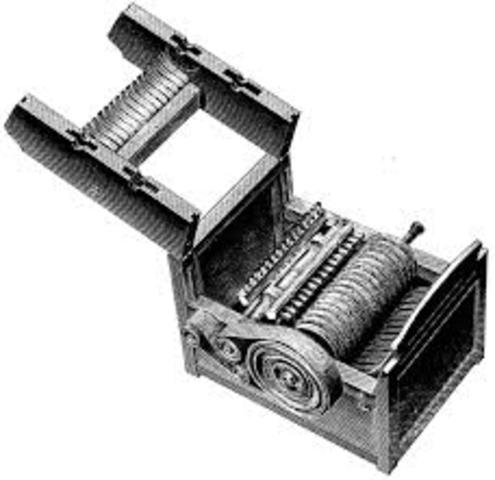 Eli Whitney’s “cotton gin” is introduced