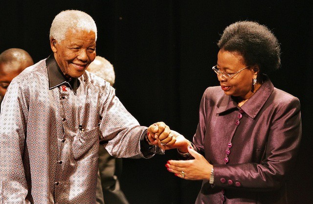 MANDELA MARRIED FOR THE LAST TIME.