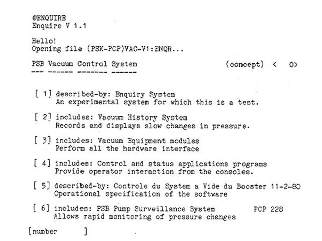 Lanzamiento de Enquire