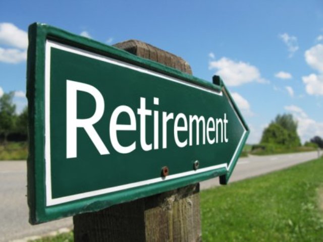 Retiring: retirement ages 65+
