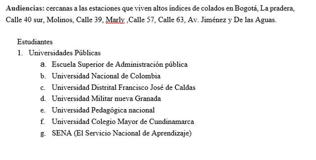 Universidades públicas