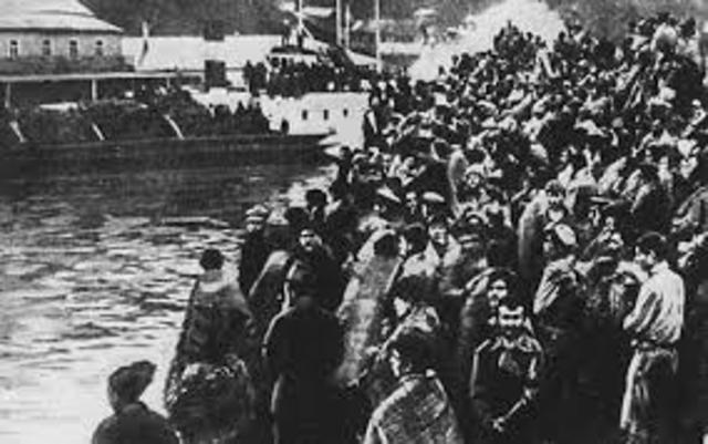 Evacuation of the last White Forces from Russia