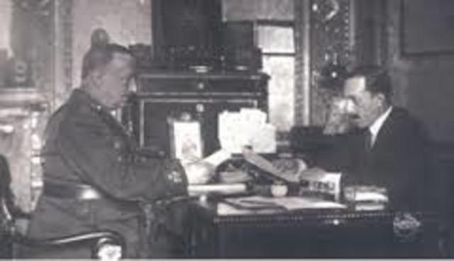 Asamblea de parlamentos en Barcelona.Huelga General