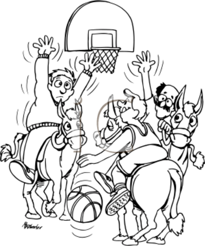 Donkey Basketball