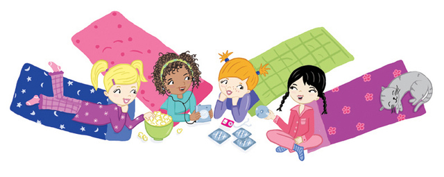 My sister had a sleepover