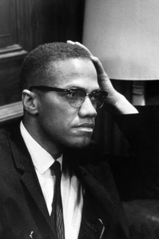 MALCOLM X ASSASSINATED IN NEW YORK BALLROOM