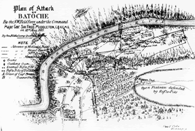 The Battle of Batoche Ends