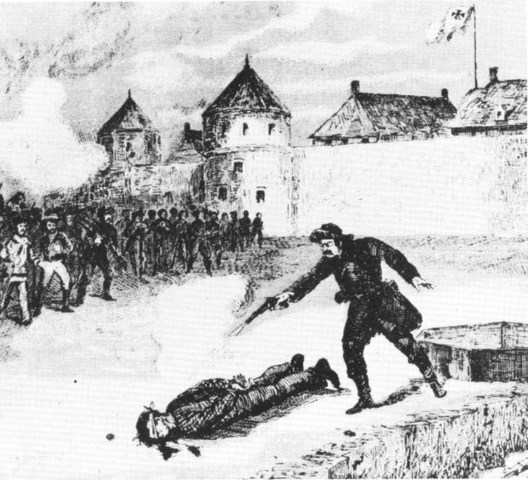 Execution of  Thomas Scott