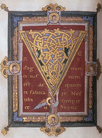 Illuminated manuscript- National Library of Poland, Warsaw