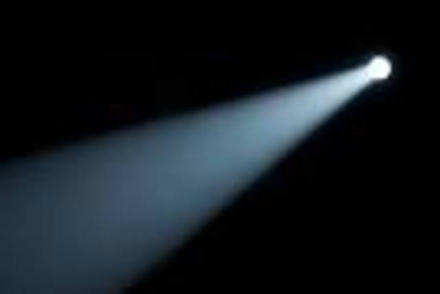 People thought that light was made up of white light and black light