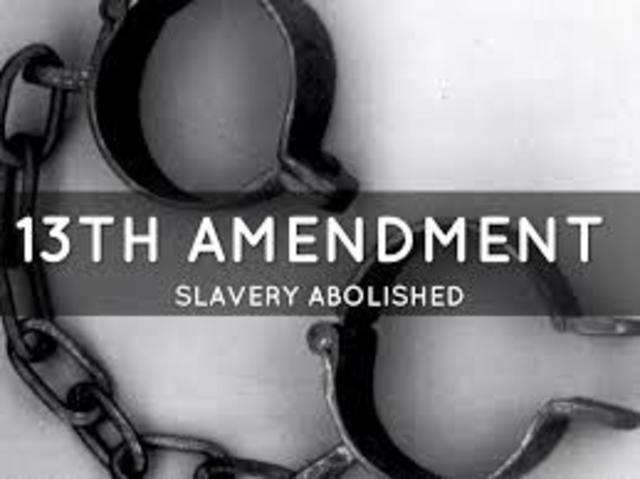 The Thirteenth Amendment
