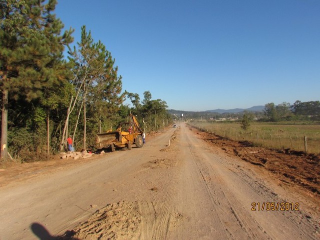 Início das obras da Av. FACCAT