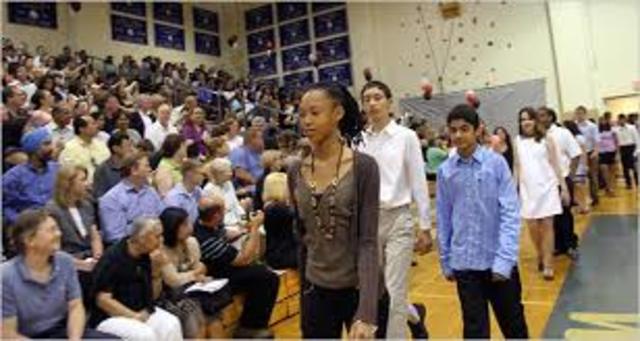 Getting Promoted from 8 grade