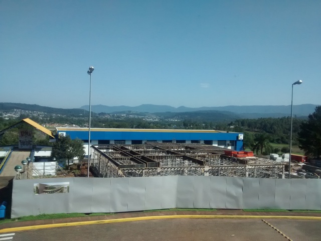 Construção do Centro de Eventos