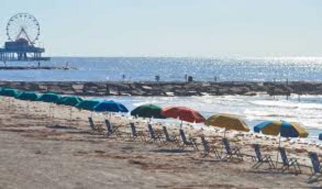 My first time going to galveston