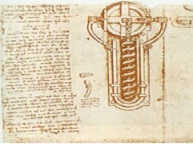 Leonardo da vinci da un avance tecnologico en este epoca