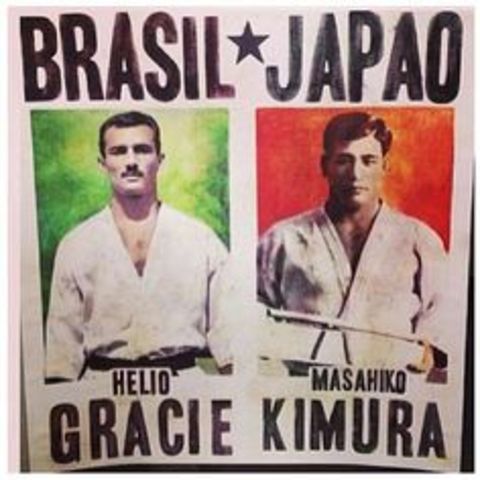 Helio Gracie luta com Masahiko Kimura