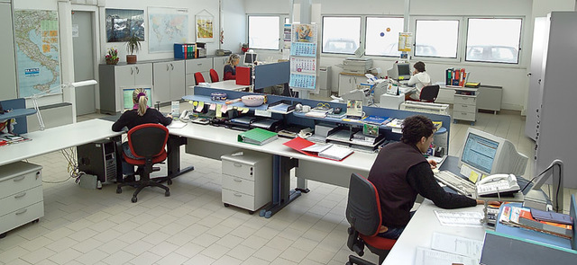 Primera oficina informatizada