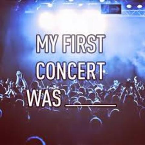 my first concert
