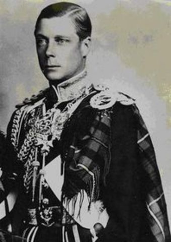 Discurso de abcicación del rey Eduardo VIII de Inglaterra.
