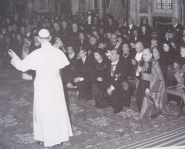 Pio XI Protesta contra los atropellos del regimen fascista en Italia