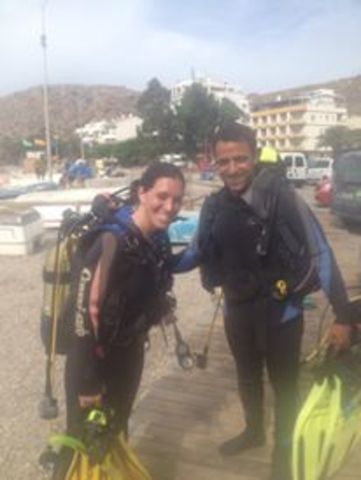 Experiencia buceo en mar