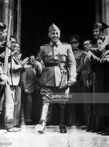 Lllegada de Franco a la jefatura del estado