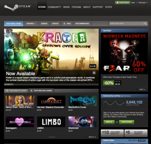 Valve releases Steam