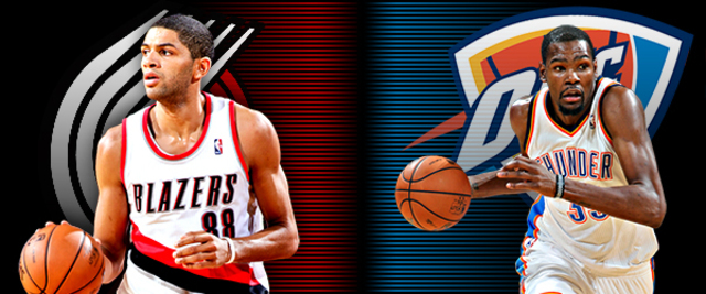 Portland Blazers vs OKC Thunder