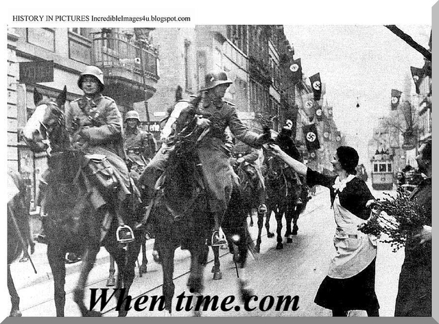 Hitler enters Rhineland