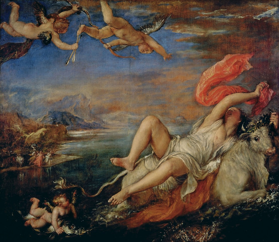 The Rape of Europa.