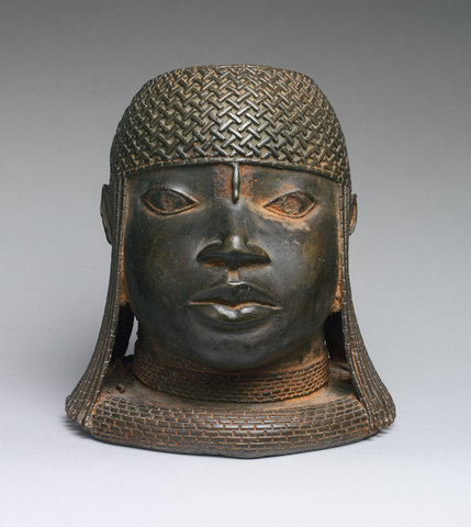 Head of an Oba; Edo, Court of Benin. (ca.1550)
